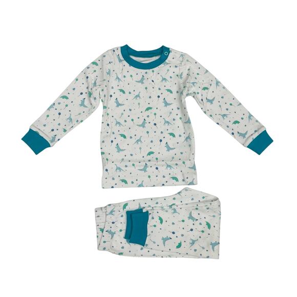 NWT James & Lottie 18M Dinosaur Birthday Party Pajamas - Picture 1 of 4